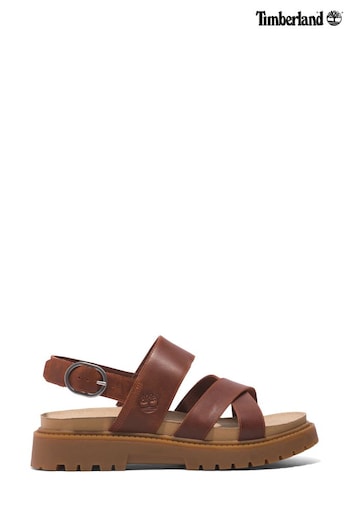 Timberland tb0a2d9gv131 Clairemont Way Cross Strap Sandals (858970) | £90