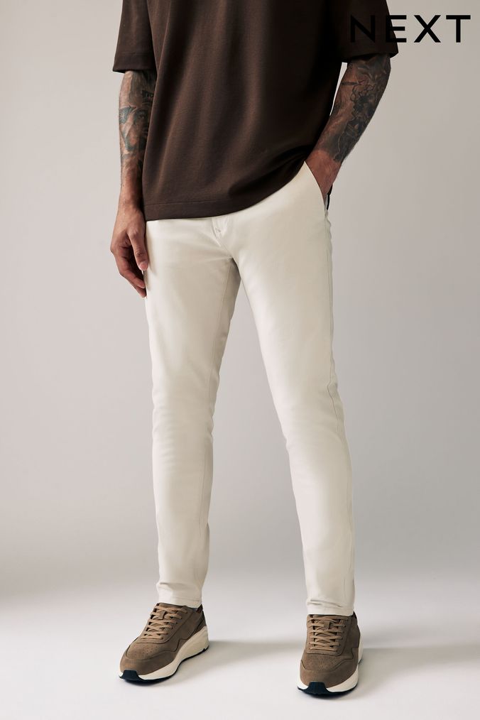 Buy Cream Trousers & Pants for Men by NETWORK Online | Ajio.com