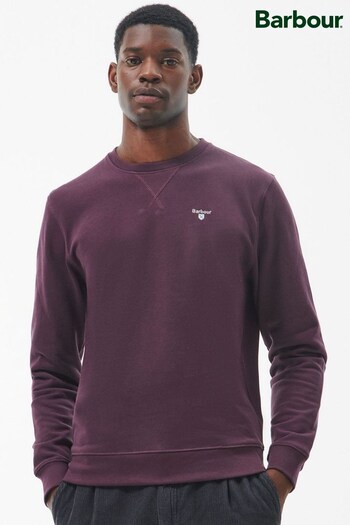 Barbour® Purple Ridsdale Crew  Ridsdale Sweatshirt (859914) | £70