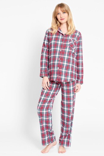 JoJo Maman Bébé Red Tartan Maternity & Nursing Pyjama Set (85V006) | £39.50