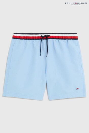 Tommy Hilfiger Medium Blue Drawstring Swim Shorts (860147) | £45
