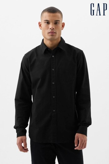 Gap Black Oxford Shirt in Standard Fit (860810) | £35