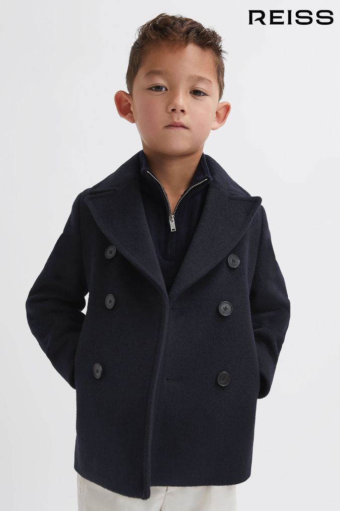 Newborn peacoat sale