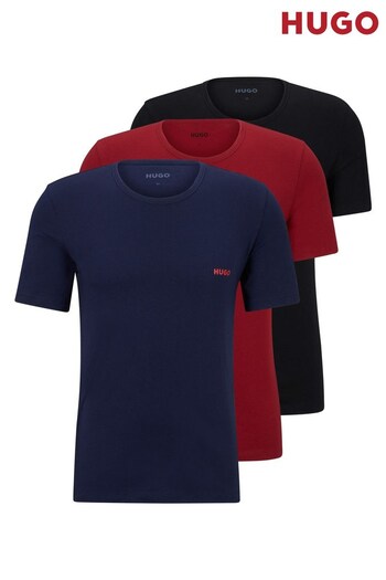 HUGO Regular Fit T-Shirt 3 Pack (861019) | £45