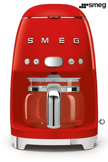 Smeg Red Drip Coffee Machine (861190) | £200