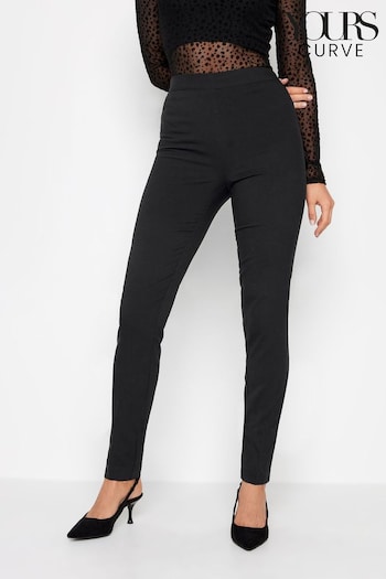 Yours Curve Blue Ripped Turn Up Jeggings (861485) | £29