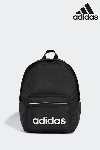 adidas Black Linear Essentials Backpack (861782) | £25