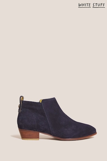 White Stuff Willow Suede Ankle Boots Hoops (861834) | £75