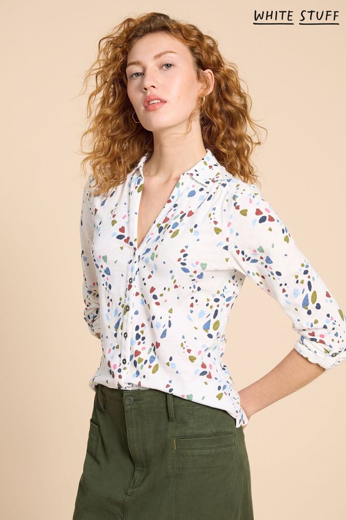 Buy Women s Shirts White Stuff Tops Online Next UK