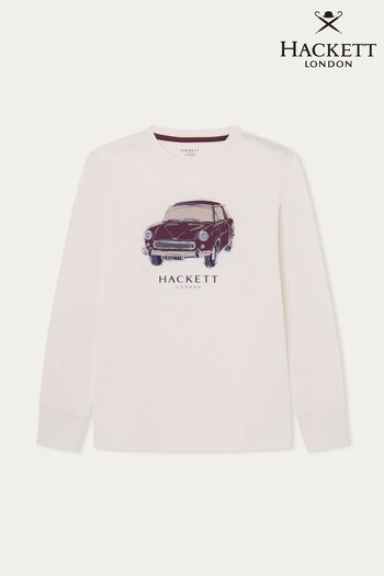 Hackett London Kids White T-Shirt (862144) | £40