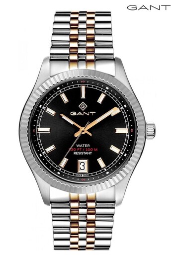 Gant Sussex 44, Tone Silver Stainless Steel Quartz Watch (862458) | £195