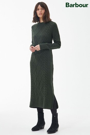 Barbour® Green Burne Midi Dress (862911) | £119