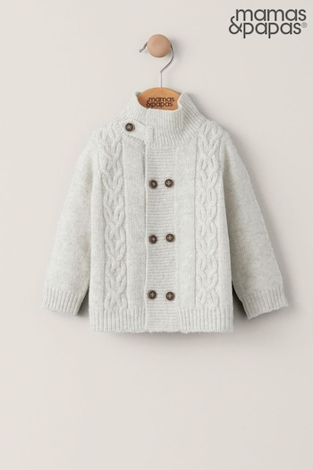 Mamas & Papas Berry Frill Collar Cardigan (862919) | £25