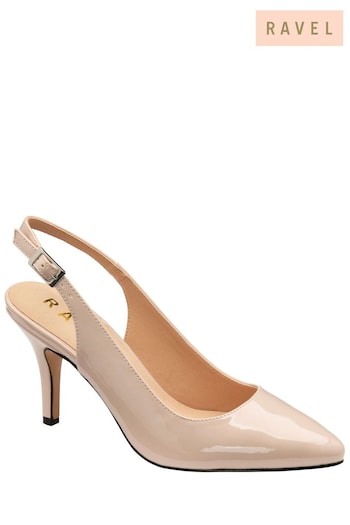 Ravel Cream Slingback Stiletto Court Shoes (862993) | £65