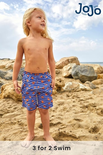 JoJo Maman Bébé Crab Boys' No Nappy Swim Shorts (863250) | £17