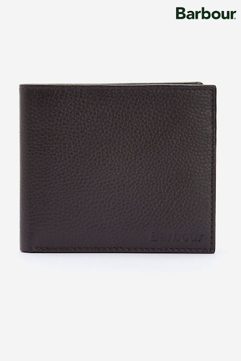 Barbour® Brown Amble Leather Billfold Wallet (863483) | £43