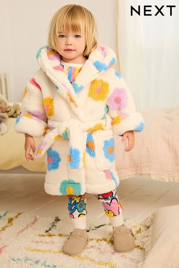 Floral Print Dressing Gown (9mths-8yrs) (863597) | £13 - £16.50