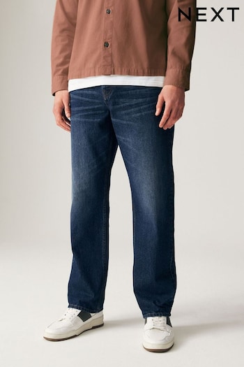 Mid Blue Relaxed 100% Cotton Authentic Jeans teigen (863620) | £20