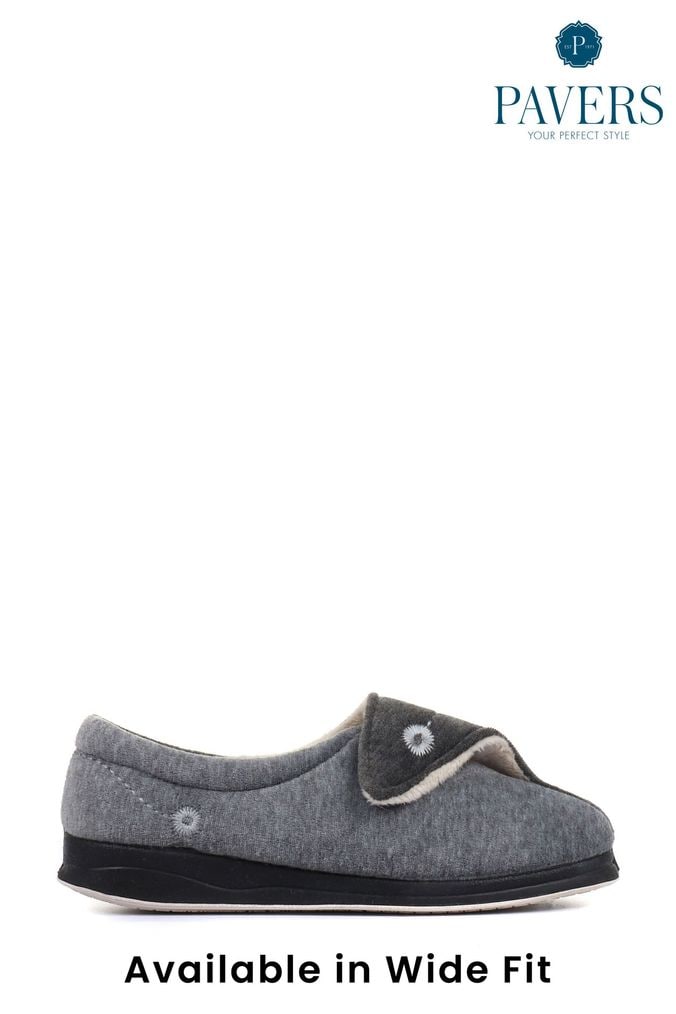 Ladies slippers size 9 wide 2025 fit