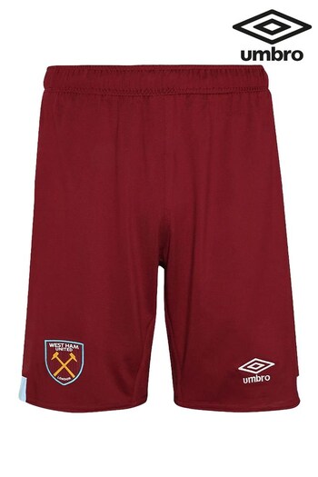 Umbro Red West Ham Home Shorts (864430) | £36