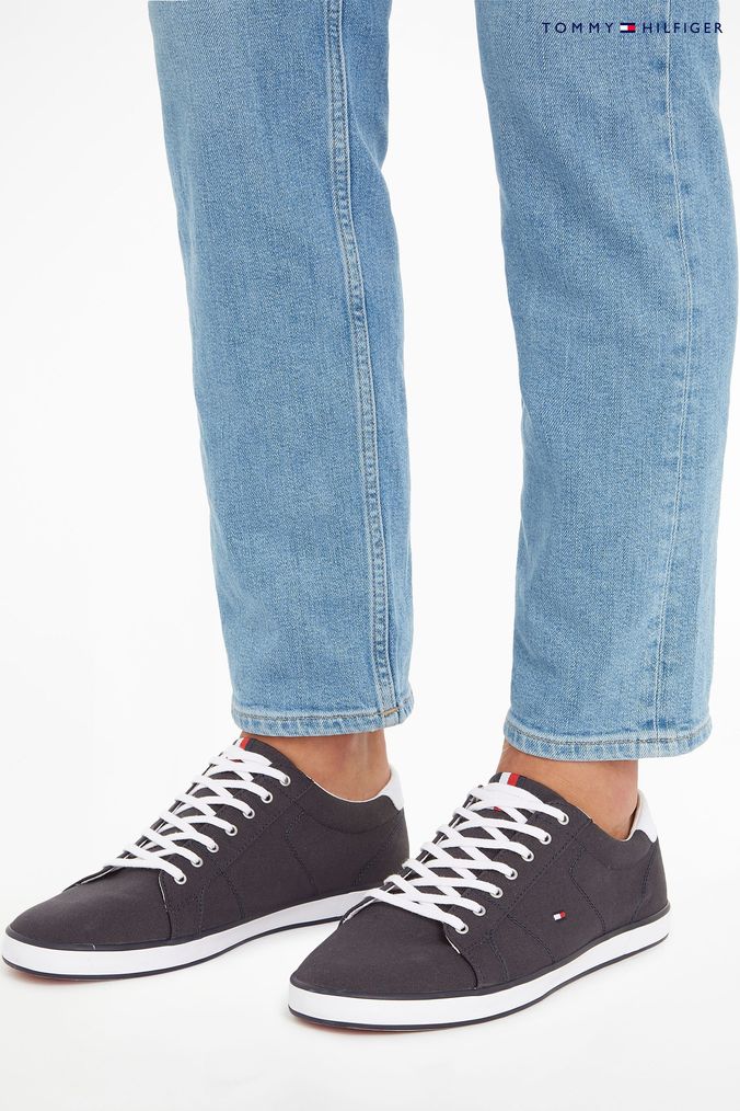 Tommy hilfiger store blue trainers