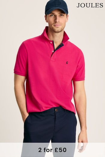 Joules Woody Pink Cotton amp Polo Shirt (864887) | £29.95