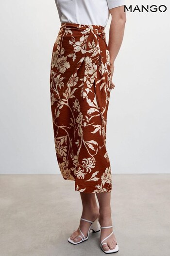 Mango Floral Wrapped Skirt (865468) | £36