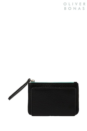 Oliver Bonas Black Millie Zipped Pouch Bag (866401) | £22.50