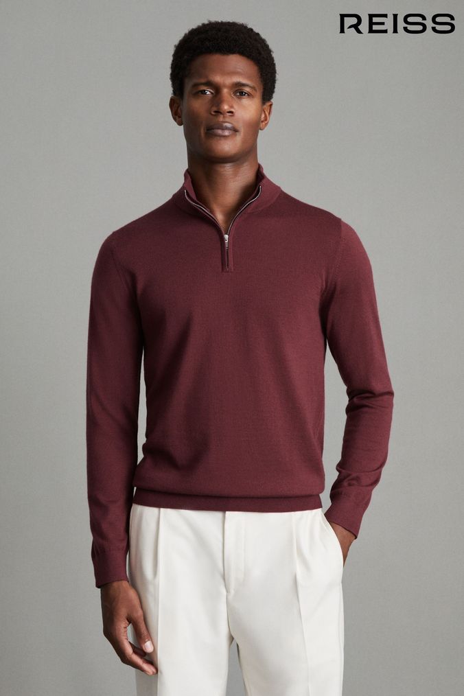 Burgundy sale jumper men