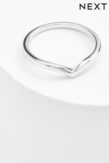 Sterling Silver Wishbone Ring (867199) | £14