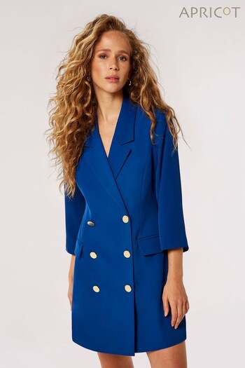 Apricot Blue Double Breasted Blazer Dress (868326) | £45