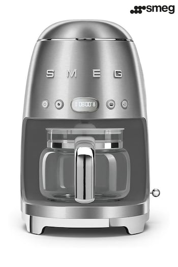 Smeg Silver Drip Coffee Machine (868593) | £200