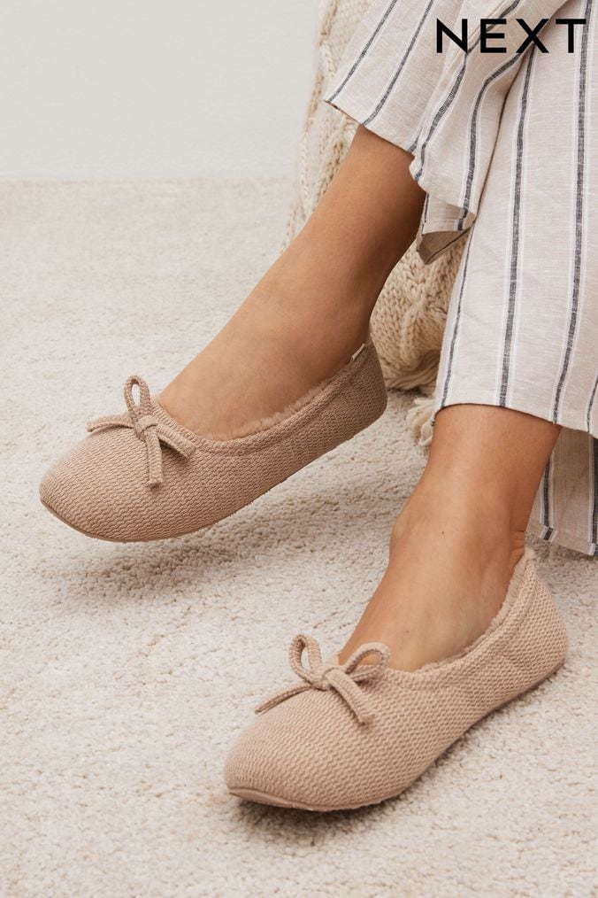 Next ballerina top slippers