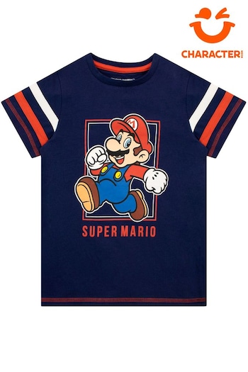 Character Blue Super Mario Gaming T-Shirt (868714) | £15