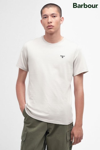 Barbour® White Mens Sports T-Shirt (869252) | £30
