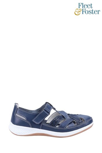 Fleet & Foster Blue Hayley Shoes (869462) | £38