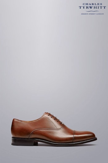 Charles Tyrwhitt Natural Leather Oxford Shoes (870000) | £150