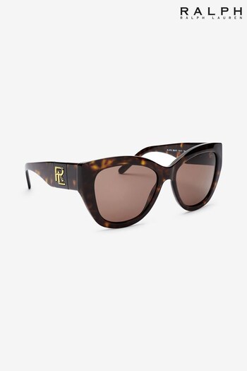 Ralph Lauren Tortoiseshell Cat Eye Sunglasses (870033) | £168