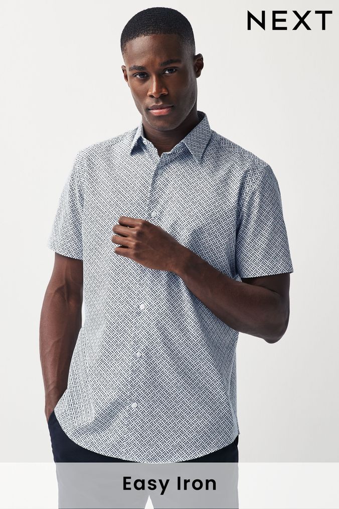 Mens white 2025 casual shirt