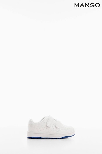 Mango Velcro Fastening White Sneakers (870183) | £26