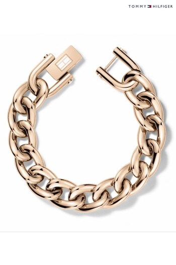 Tommy Hilfiger Jewellery Ladies Pink Fine Core Bracelet (870537) | £80