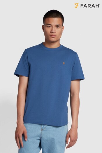 Farah Blue Danny Short Sleeve T-Shirt (870543) | £32