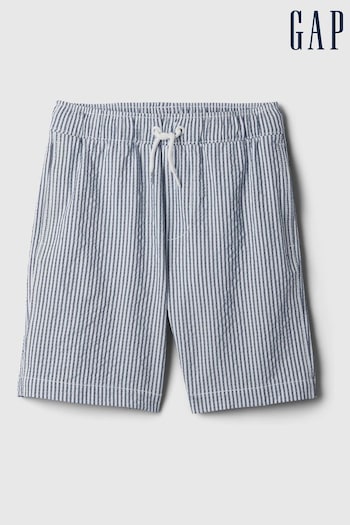 Gap Blue Stripe Swim Grey Shorts (4-13yrs) (870616) | £20