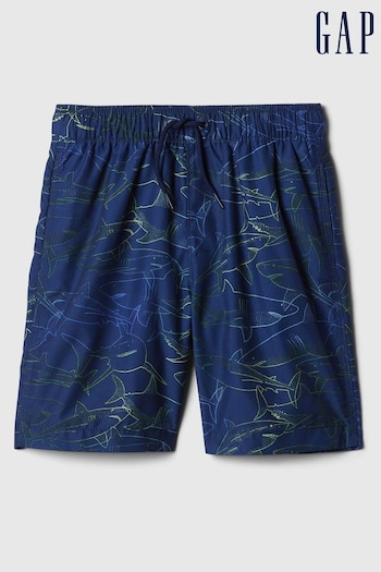 Gap Blue Swim Shorts Swim (4-13yrs) (870847) | £20