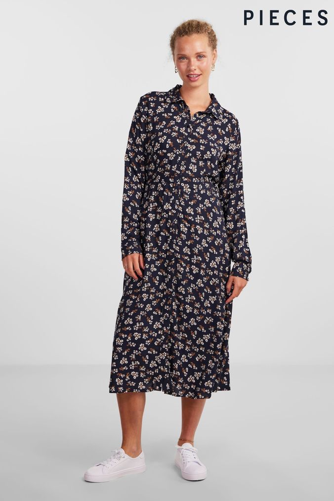 Buy Women s Pieces Shirt Dress Dresses Online Next UK