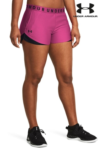 Under Armour Pink Play Up 3.0 Shorts (871163) | £25