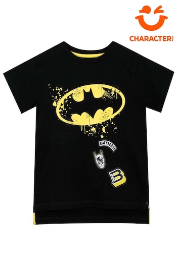 Character Black Batman T-Shirt (871632) | £13