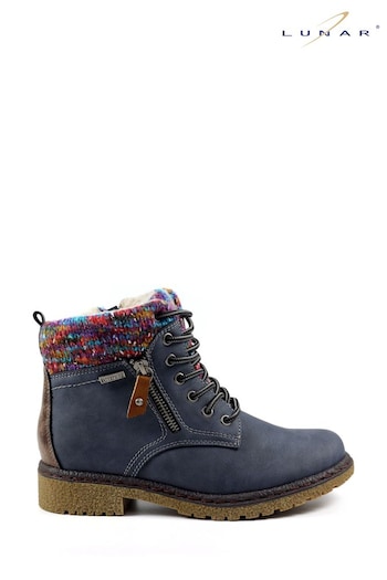 Lunar Blue Jalapeno Waterproof Ankle Boots lungi (872163) | £60