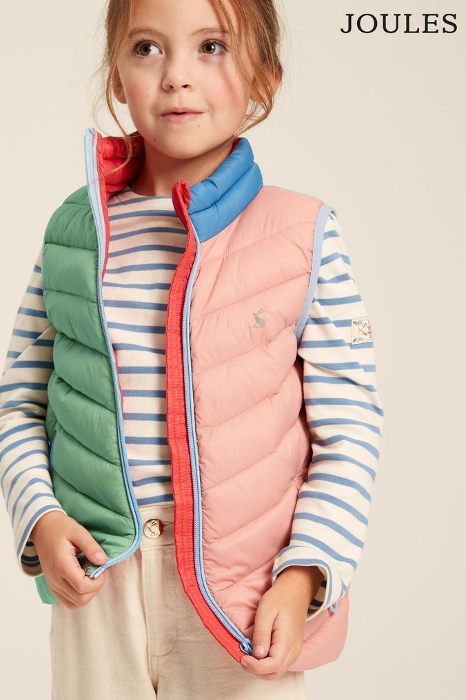 Joules kids gilet top
