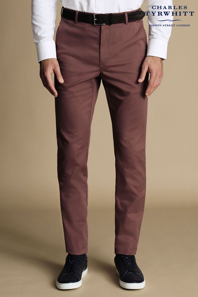 Mens pink online trousers uk